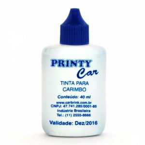 ”TINTA P/ CARIMBO  AZUL PRINT CARBRINK- 40ML”